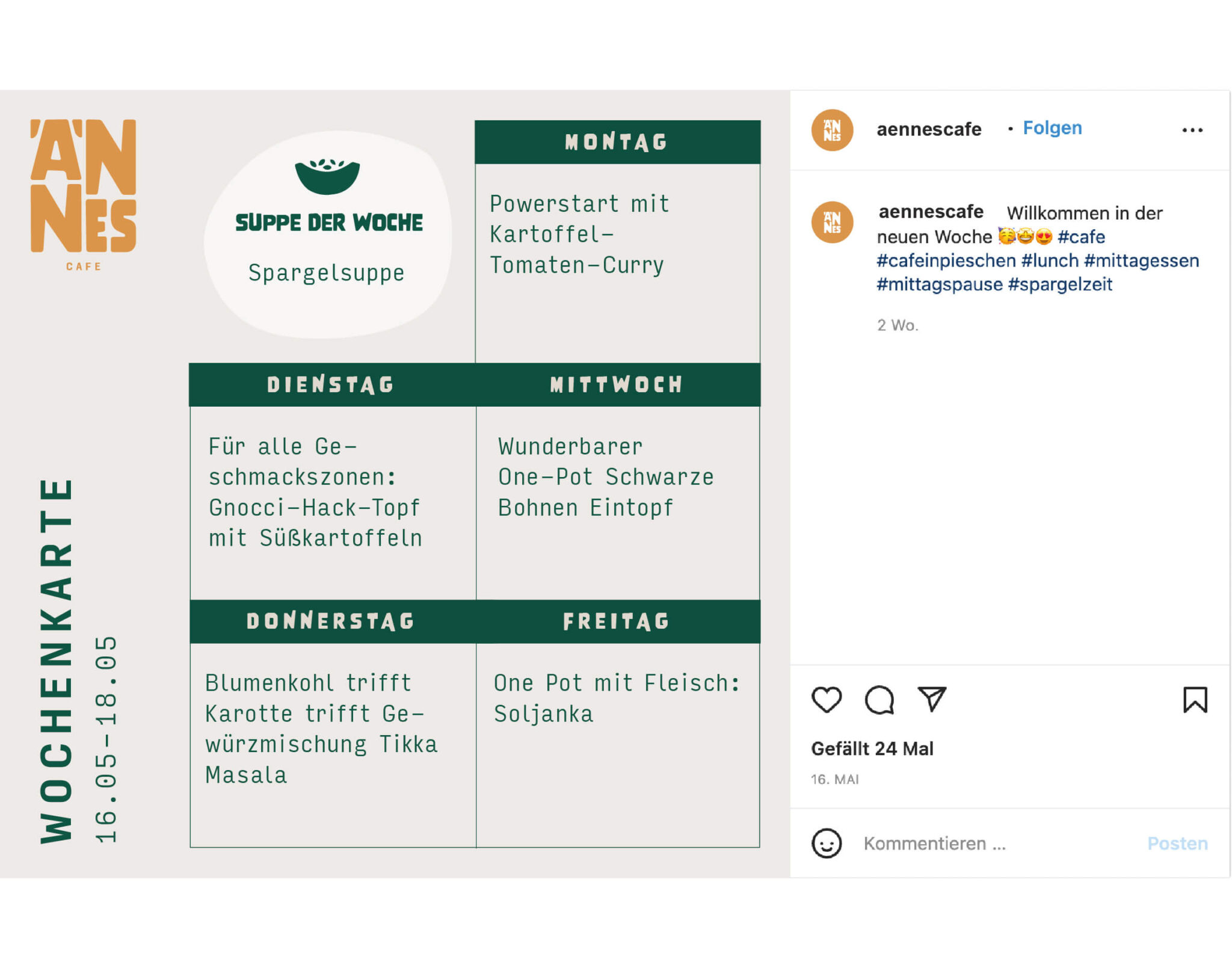 Social Media Post für Instagram